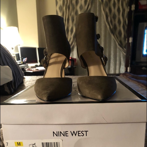 Nine West Shoes - Nine West Trust Me Pointed Toe Suede Pumps 7